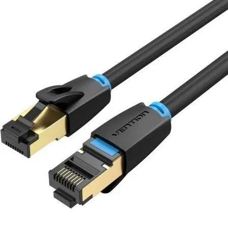 Vention Cable de Red Cat8 S/FTP 15m Negro RJ45 40Gbps Vention Cable de Red Cat8 S/FTP 15m Negro RJ45 40Gbps